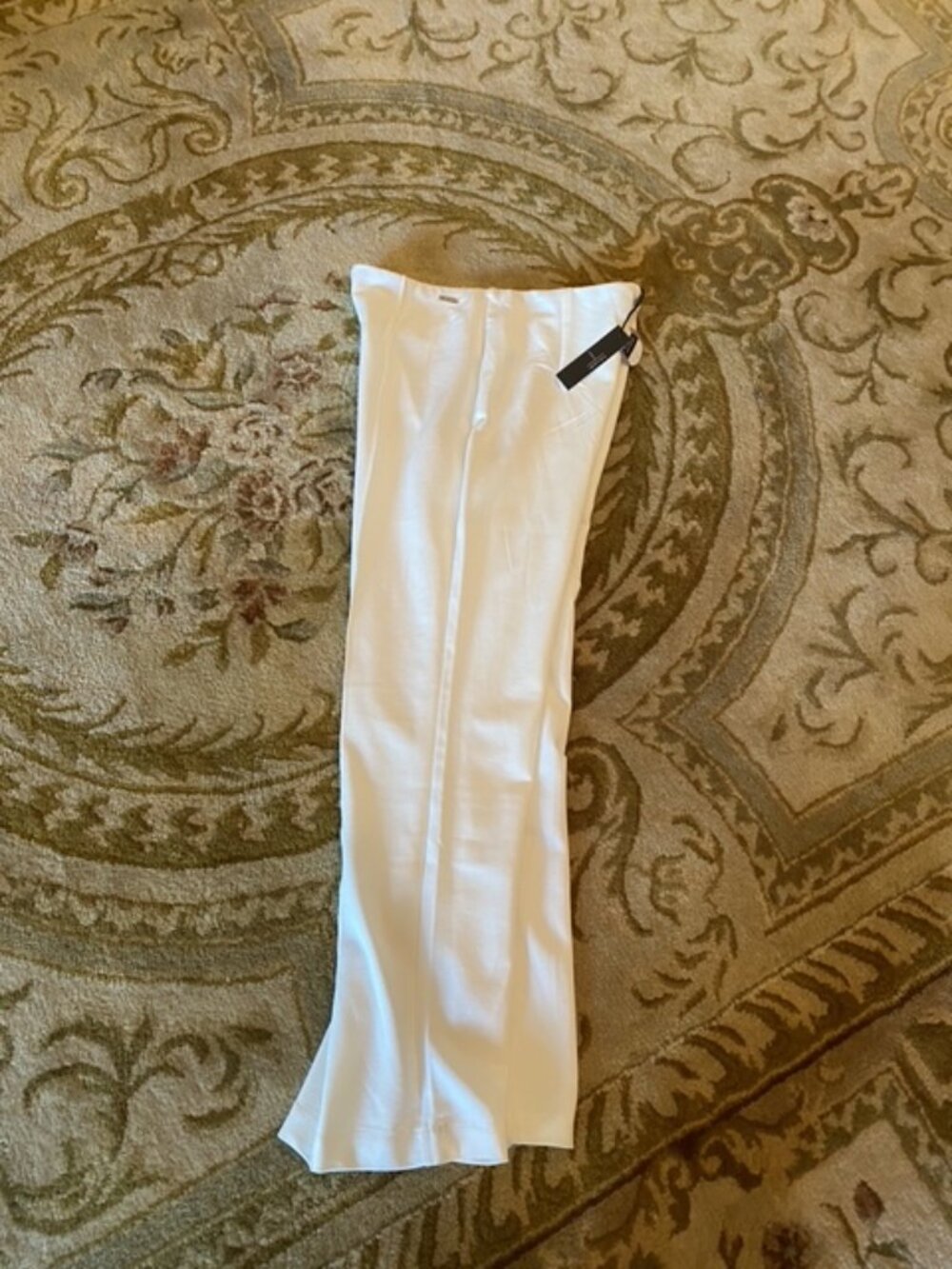 White Tahari Tummy Control Slacks